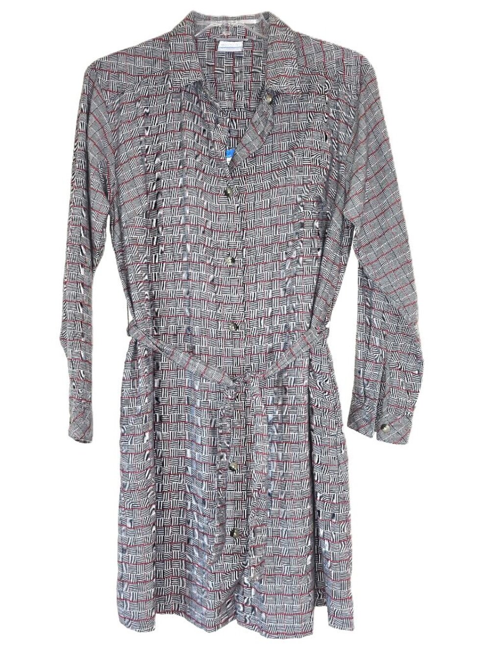 NWT Columbia Holly Hideaway Flannel Shirt Dress Size Large